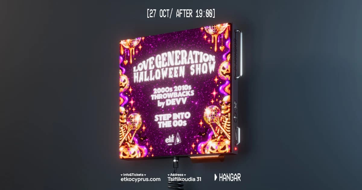 Love Generation Halloween Show