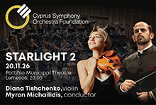Official Starlight 2 poster for Pattihio, Limassol, 20 November 2026 at 20:30