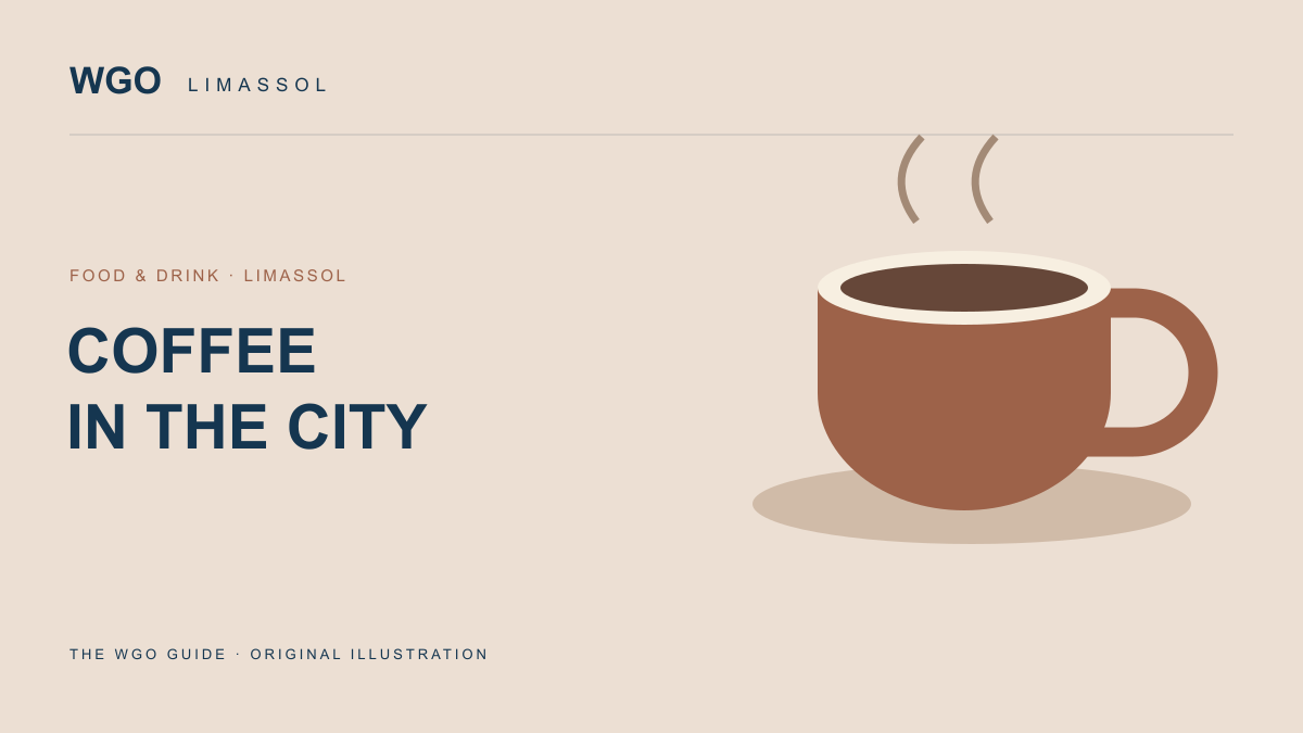 Coffee in central Limassol: a bakery stop or a roastery visit?