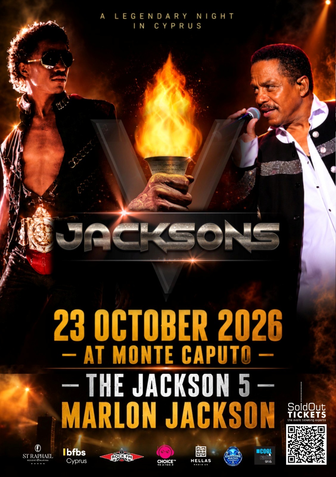 The Jacksons с Марлоном Джексоном, Monte Caputo, 23 октября 2026